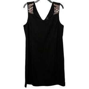 Loved by Heidi Klum Sequin Dress Black Maternity Large